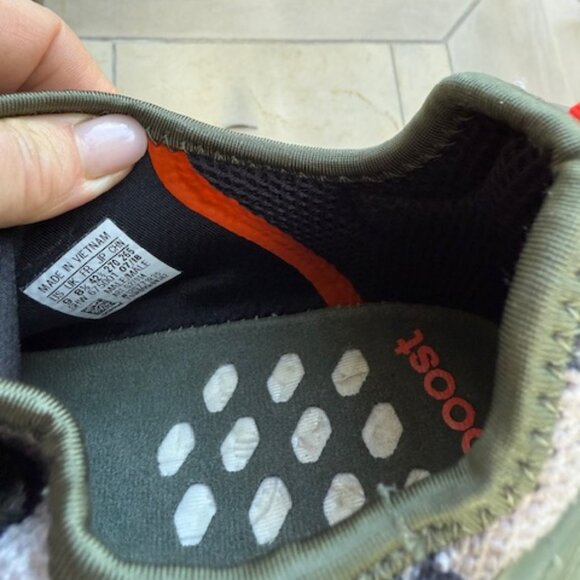 Adidas NMD R1 Boost Olive Duck Camo Athletic Running Shoes Men's Size 9 - Picture 6 of 10